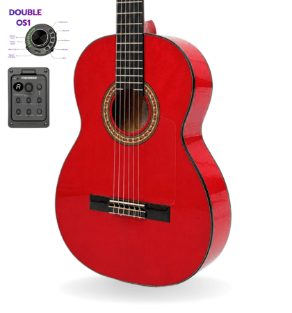 guitarra modesto malla chata