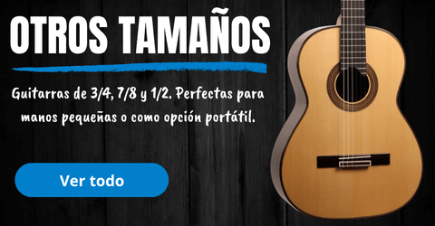 guitarras clásicas de otros tamaños