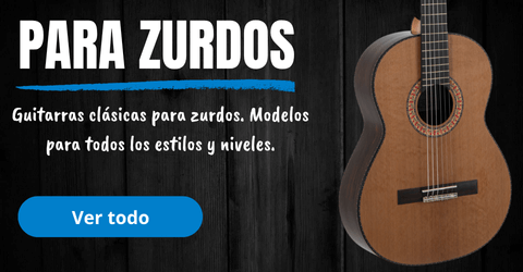 guitarras clásicas para zurdos