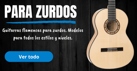 guitarras flamencas para zurdos